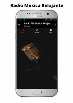 Radio FM Musica Relajante android App screenshot 1